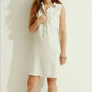 Lou and Gray Bleached Chambray Shirt Dress